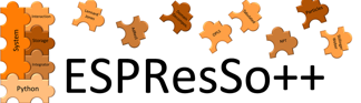 link to espresso++
						    homepage
